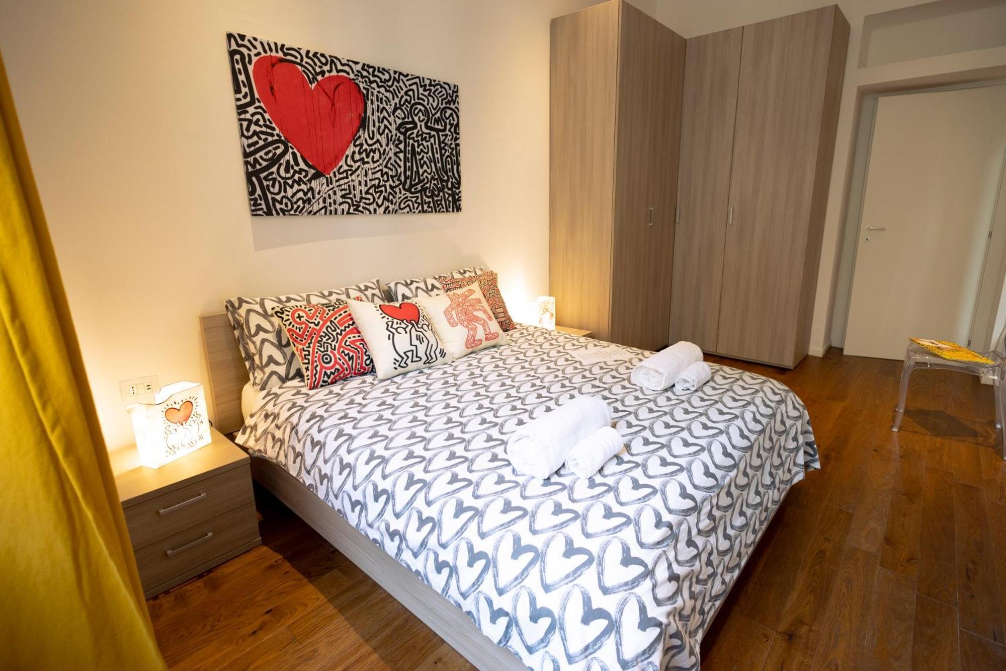 The Keith Haring Room - Private Bedroom 밀라노 외부 사진