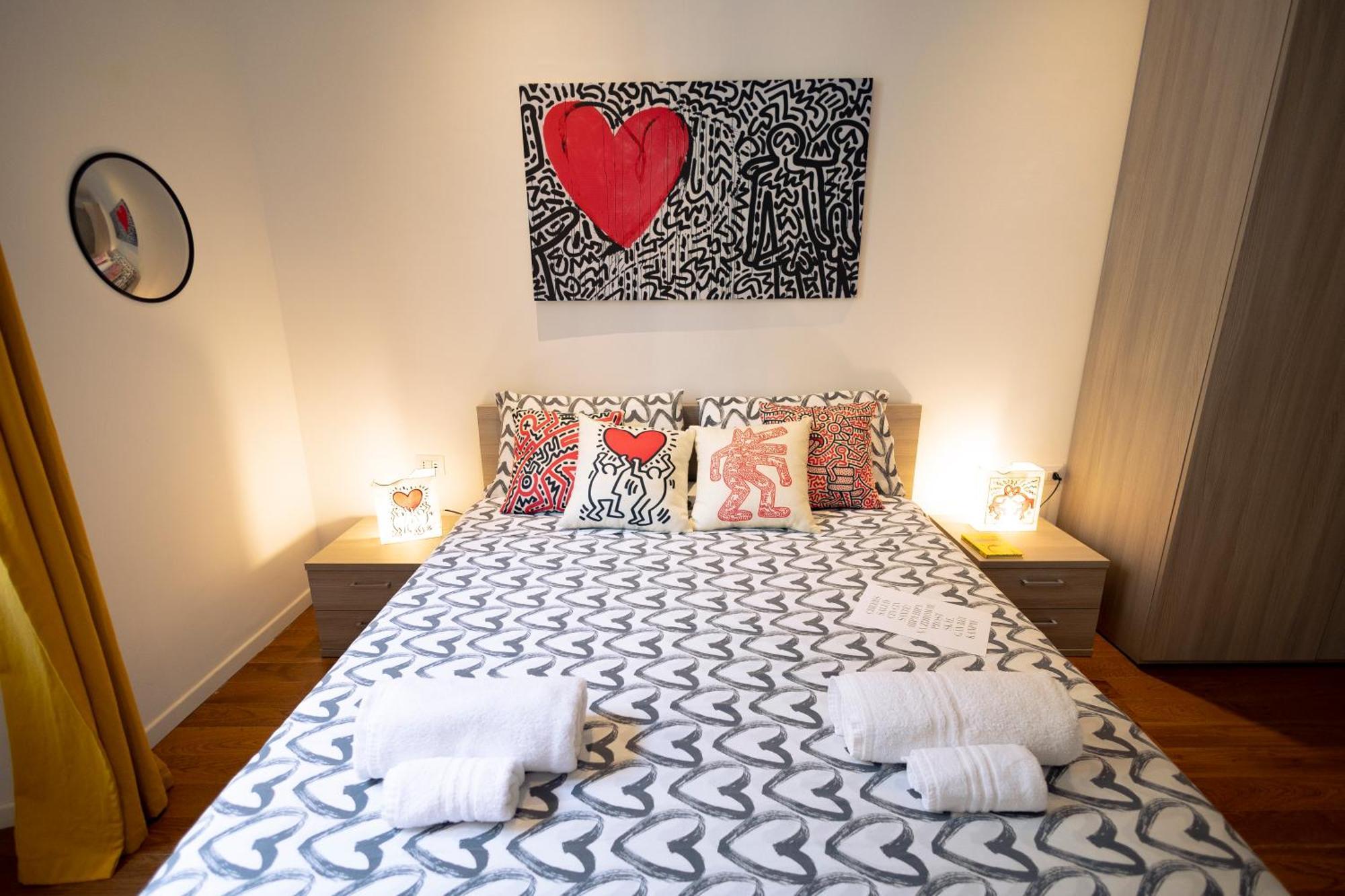 The Keith Haring Room - Private Bedroom 밀라노 외부 사진